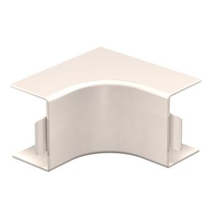 Binnenhoek 40x60mm polyvinylchlorid creme wit 9001 VVE=2