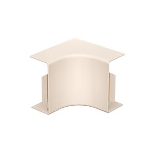Binnenhoek 40x90mm polyvinylchlorid creme wit 9001 VVE=2
