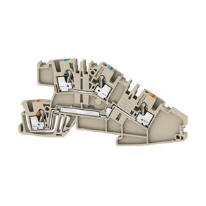 Installatieklem PUSH IN d.beige 2.5mm2 2668910000 VVE=50