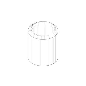 Kapje 26x30mm chr 092102073-00