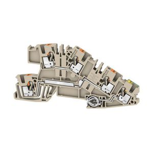 Installatieklem PUSH IN d.beige 2.5mm2 2668930000 VVE=50