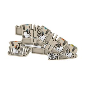 Installatieklem PUSH IN d.beige 2.5mm2 2668940000 VVE=50