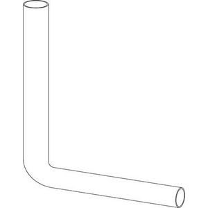 Valpijpbocht 390x350mm wit