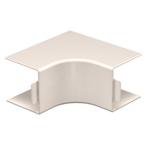 Binnenhoek 60x60mm polyvinylchlorid creme wit 9001 VVE=2