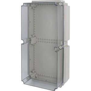 Kast Ci HxBxD=796x421x275mm deksel Ral7035 4x gladde flenzen