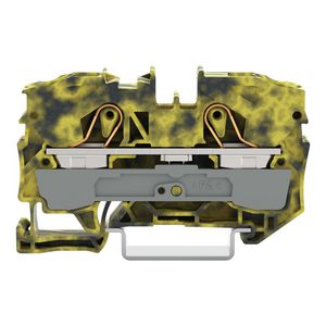 2-draads rijg 10mm² voor Ex e II-donkergrij VVE=25