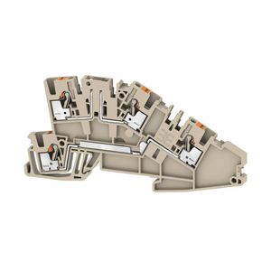 Installatieklem PUSH IN d.beige 2.5mm2 2668990000 VVE=50