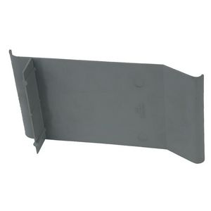 PVC bakgoot 187mm expansiestuk grijs