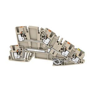 Installatieklem PUSH IN d.beige 2.5mm2 2669010000 VVE=50