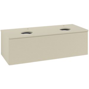 Wastafelonderkast Antao 1200x360x500mm S.Grey Matt Lacquer K35150HJ