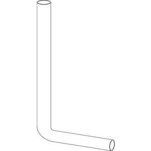 PVC Bocht 550x300 wit