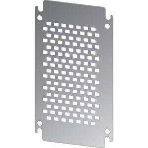 Montageplaat geperforeerd verzinkt voor HxB=1000x1000mm
