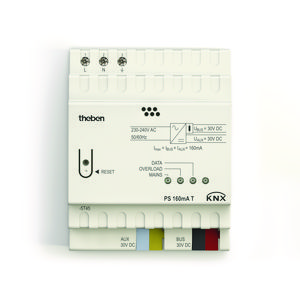 Spanningsvoorziening KNX met hulpvoeding 160mA