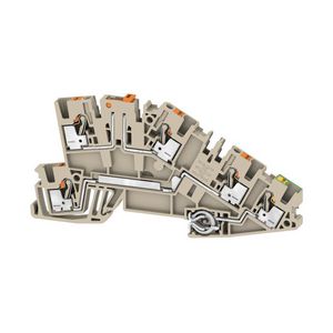 Installatieklem PUSH IN d.beige 2.5mm2 2669040000 VVE=50