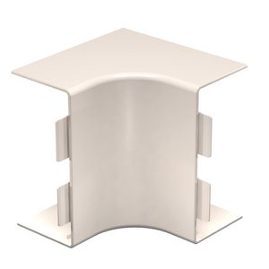 Binnenhoek 60x130mm polyvinylchlorid creme wit 9001 VVE=2