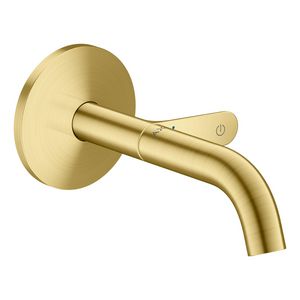 Wastafelmengkraan AXOR One inbouw Select voorsprong 160mm Brushed Brass
