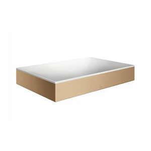 B&B waskom 600 zonder kraangat /overl wi- Brushed Bronze AX Suite