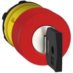 Kop 30mm noodstop Sleutelontgrendeling 22mm Roo Harmony XB5