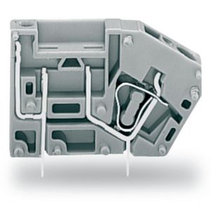 Rijgbare printklem + zekeringhouder 2,5mm² grijs VVE=300