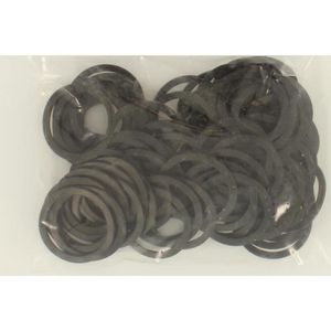 Zak a 100st. Pakkingring rubber 2" 55x45x2mm