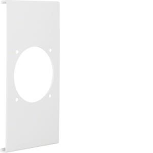 Afdekplaat CEE voor goot FB 190mm breed verkeerswit