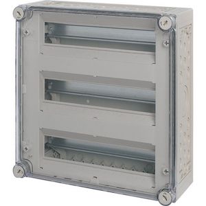 AutomatenKast Ci IP65 montagerail verticaal 3x 15TE 375x375x