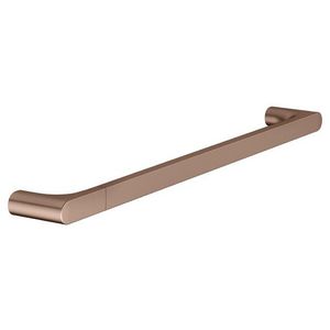 Badlakenhouder 600mm rood goud geborsteld 11501290600