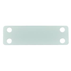 Zak a 100st. Labelplaatje 65x19,1x0,4mm