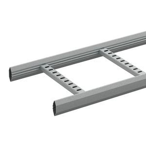 Lengte a 6m. Kabelladder gesloten zijprofiel 55x300mm SV