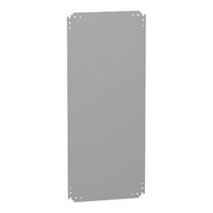 Volle montageplaat voor PLA behuizing 1000x500mm Metaal