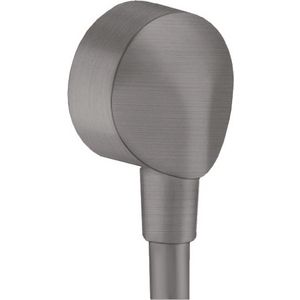 Aansluitbocht Fixfit E zonder non-return valve 27454340 brushed black chrome