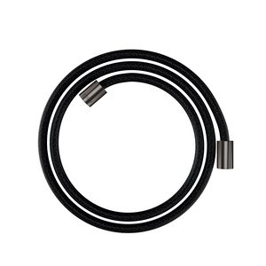 AXOR ShowerSolutions Textiel doucheslang 160cmmet conische en cylindrische moer Brushed Black Chrome 28261340