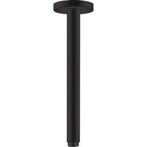 Plafondaansluiting 300mm mat zwart hansgrohe mat zwart