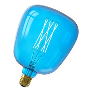 LED-lamp colors kiruna E27 DIM 4W 2700K Sapphire blauw