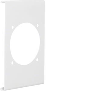 Afdekplaat CEE voor goot FB 150mm breed verkeerswit