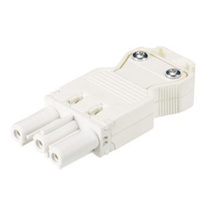 Kabelsteker GST18I3 female wit schroef 92.931.3053.0 VVE=50