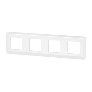 Afdekraam 4x2 modulen wit 71 horizontaal Mosaic