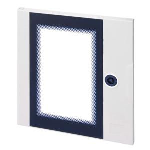 QP TRANSPARANTE DEUR VOORZIEN VAN SLOT - 250 x 300