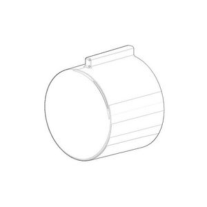Greep neus 31,5x25mm chr