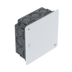 Inbouwdoos vierkant met deksel 100x100x45 Polystyreen VVE=50