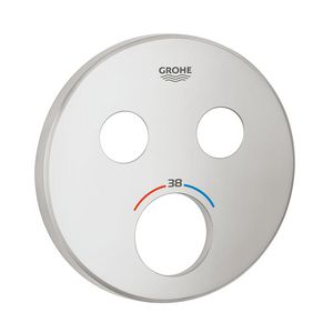 Rozet 49032DC0 supersteel (rvs look)