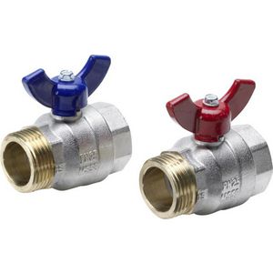 Kogelkraan Set 1 messing/blank