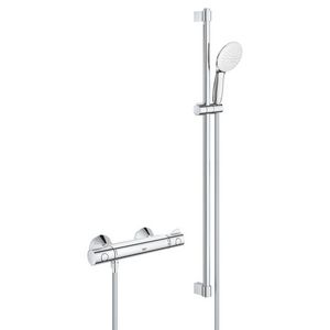 Grohtherm 800 Comfortset 150mm 900mm 8,0L/min. chroom  incl. s-koppelingen (prof)
