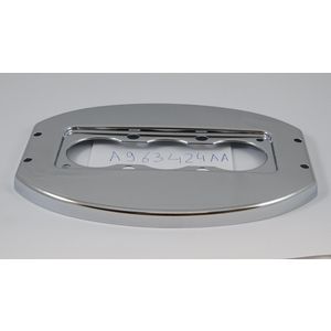 Rear coverplate chrome for 325
