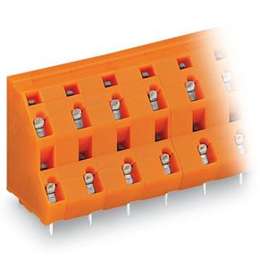 2-etage printklem 2,5mm² raster 10,16mm oranj 736-802VVE=112
