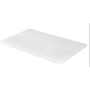 Douchebak Stonetto 1600x1000mm, rechthoekig, wit