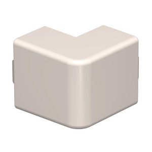 Buitenhoek 25x40mm polyvinylchlorid creme wit 9001 VVE=4