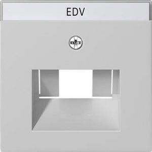 Afdekking TK UAE/IAE- + netwerkaansluitdoos System 55 grijs m