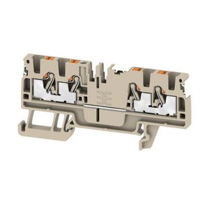 Doorvoerklem d.beige 2.5mm2 24 A 800 V 2674750000 VVE=100