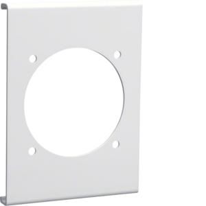 Afdekplaat CEE voor goot FB 130mm breed verkeerswit